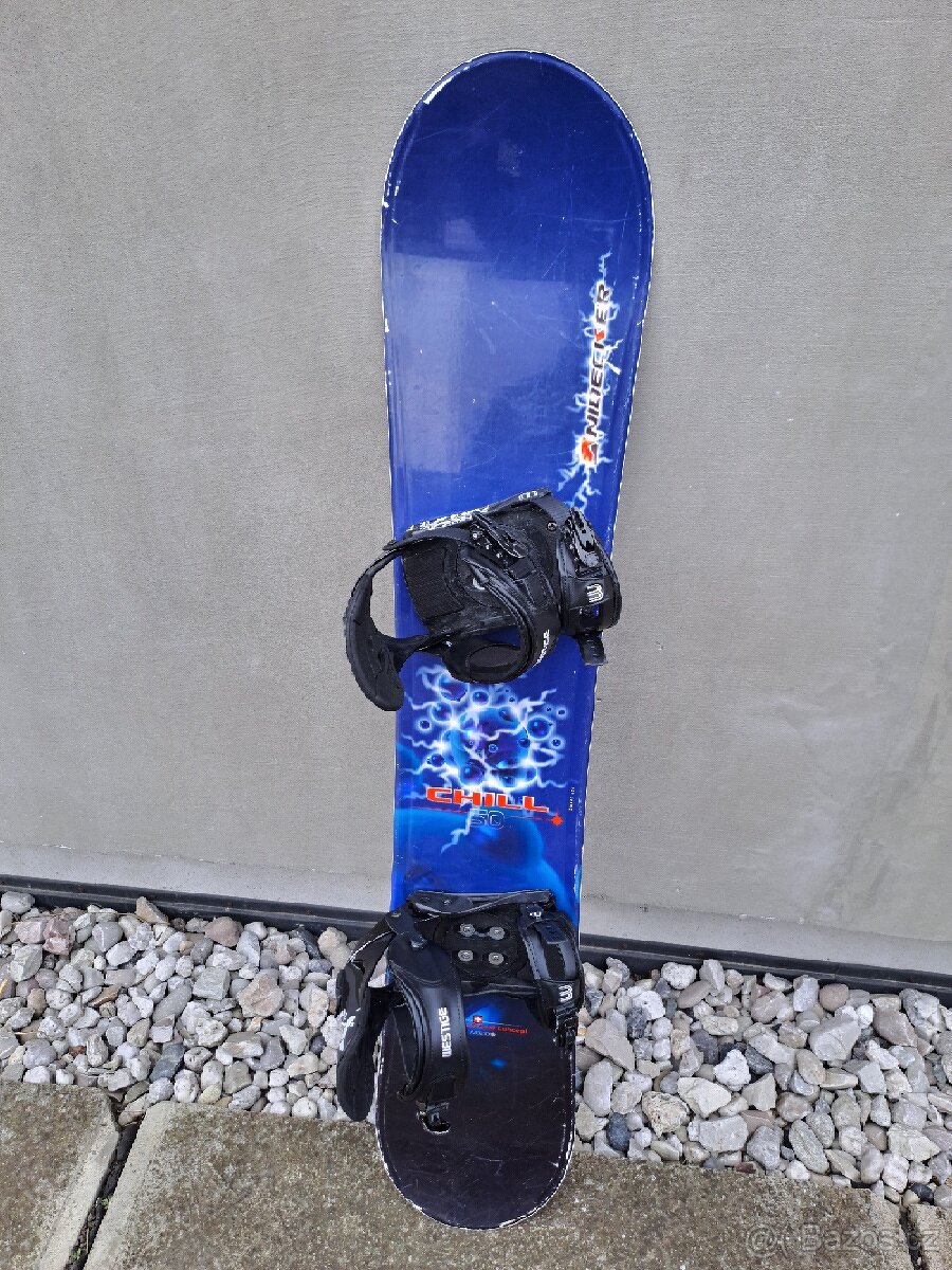 Snowboard 150 + boty