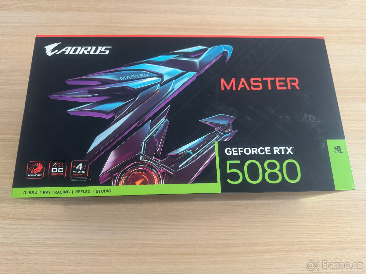 RTX 5080 Aorus Master