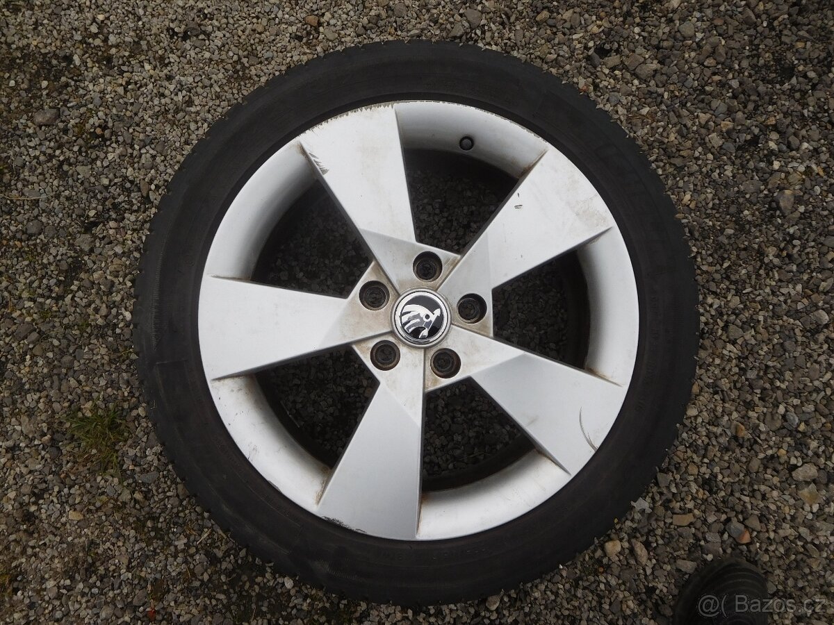 Alu kola Škoda DENOM R17 5x112 ET49 Octavia III
