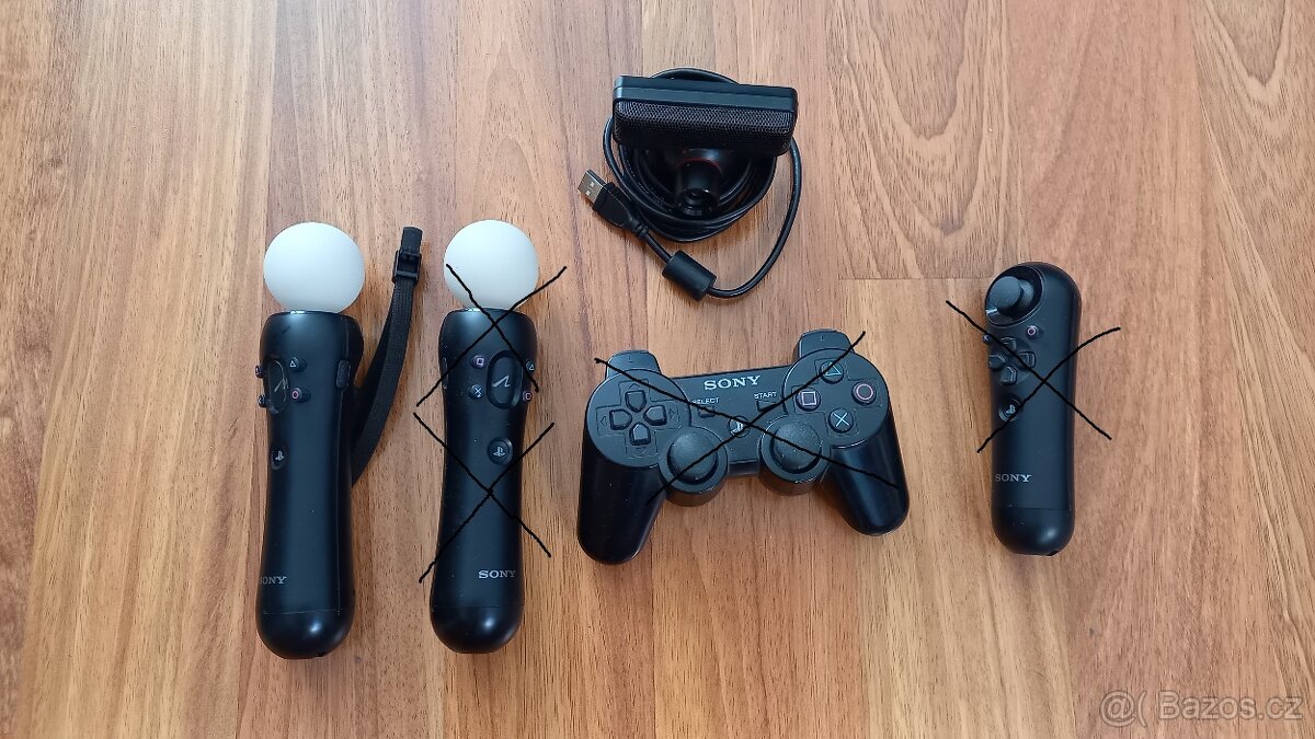 Move ovladač a kamera pro playstation 3