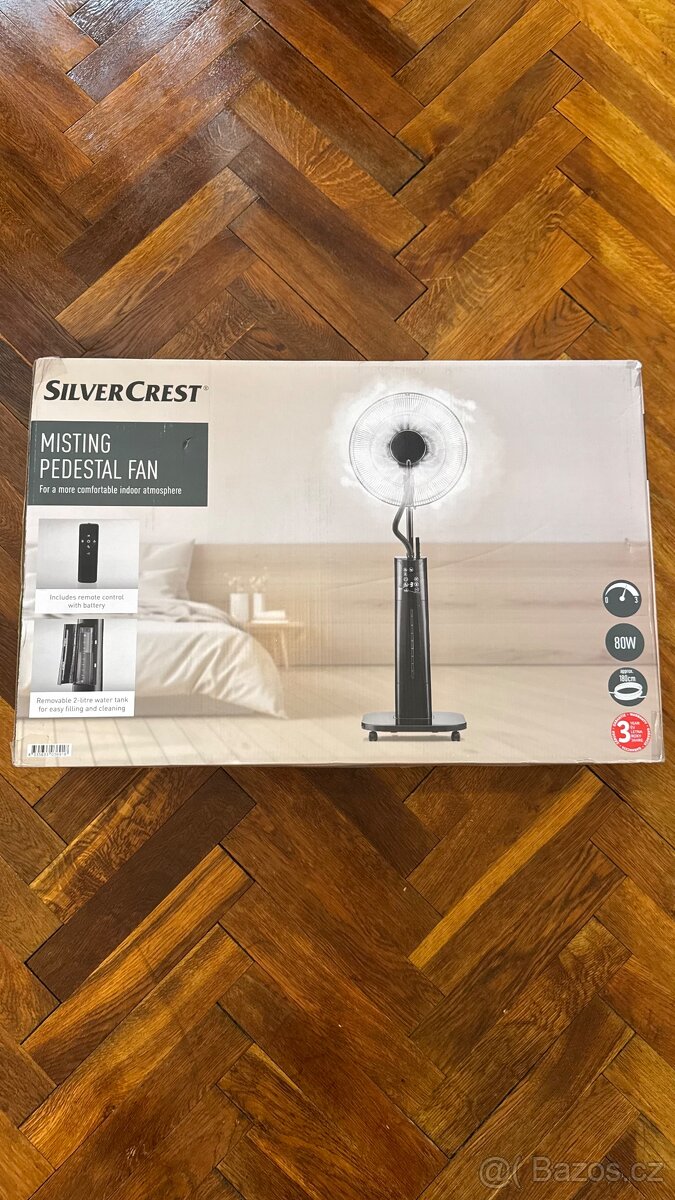 Stojanový ventilátor s funkcí rozprašování mlhy SSVS 70 C3