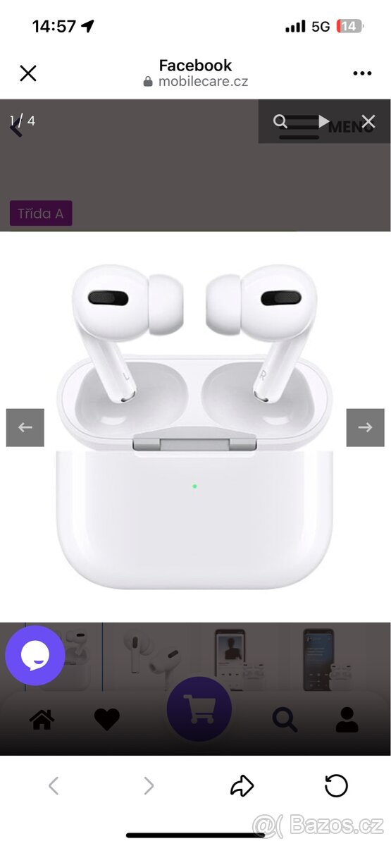 Prodám Originál Apple AirPods pro 2023
