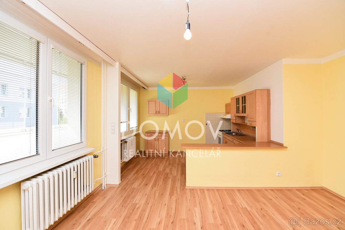 Pronájem bytu 3+kk s lodžií, 56 m2, Beroun - centrum