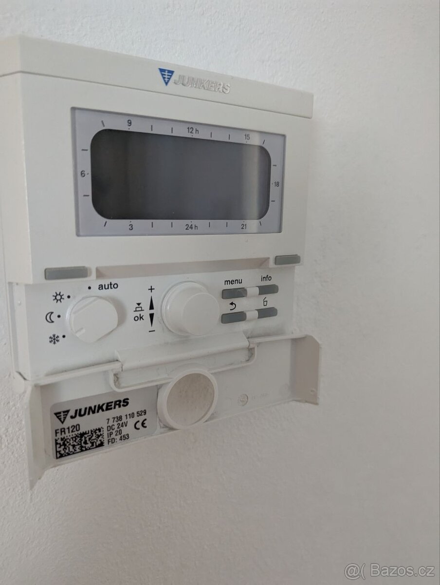 Regulátor Junkers FR 120 modulace plamene