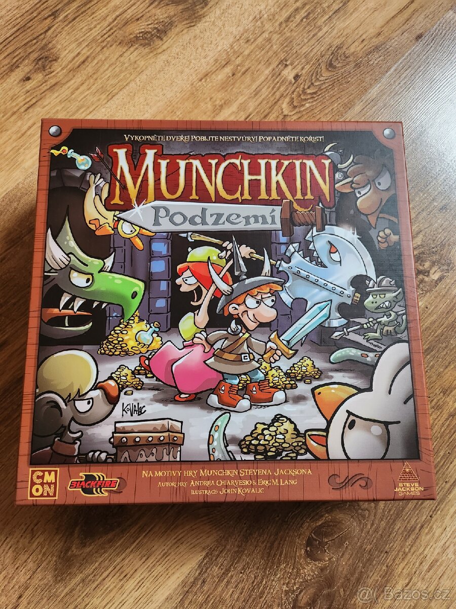 Desková hra Munchkin: Podzemí