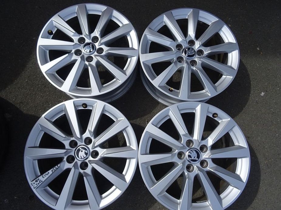 Alu disky origo Škoda, VW, 16", 5x100, ET 40, šíře 6,5J