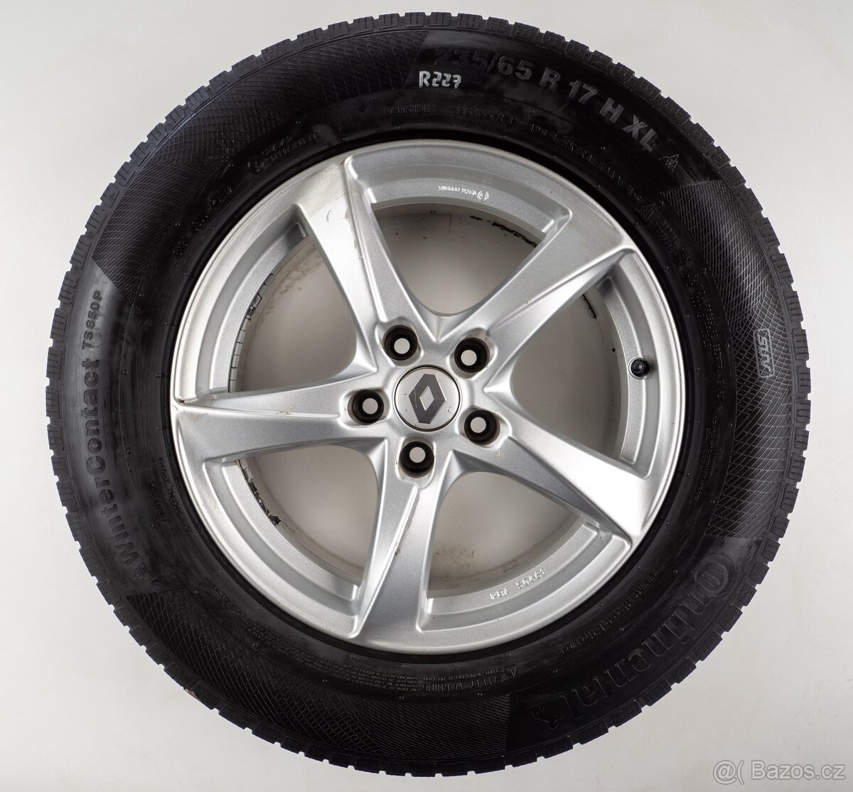 Renault Espace - 17" alu kola - Zimní pneu