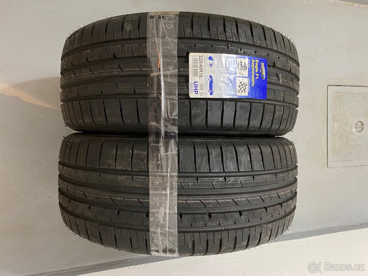2ks Goodyear Eagle F1 225/40 R18