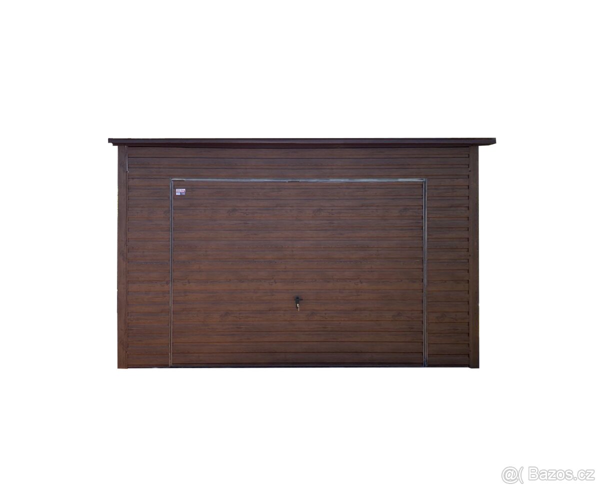 Plechová garáž 4x6,5m