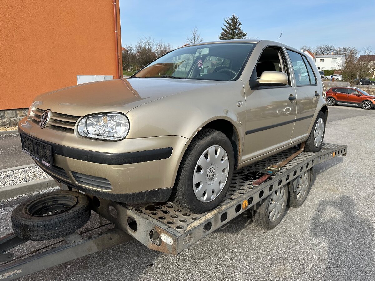 Rozprodám na díly VW Golf 1.6i 75kw
