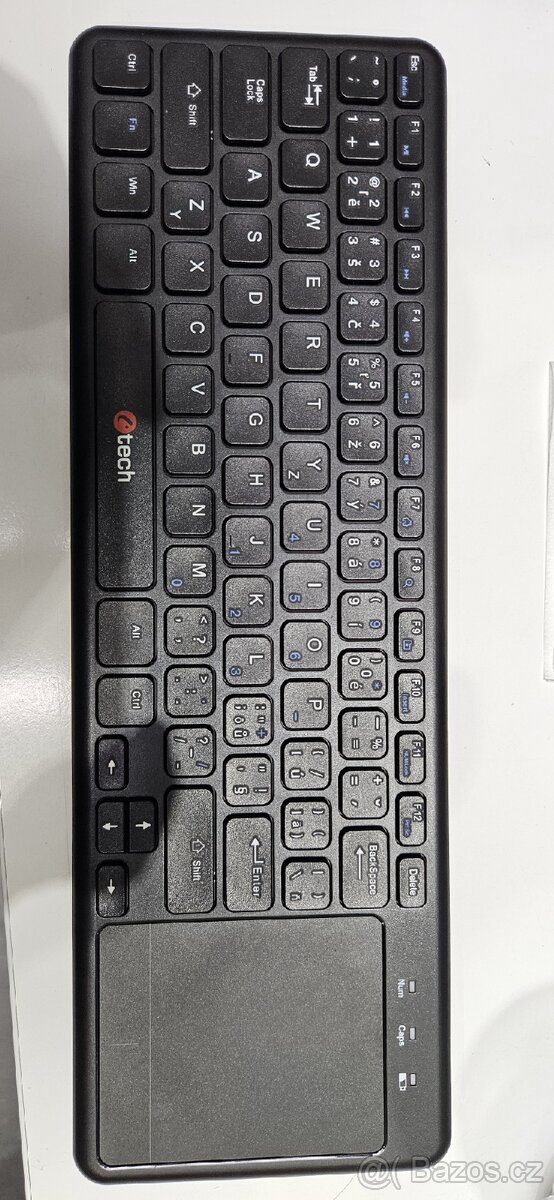 bezdrátová klávesnice s touchpadem C-TECH WLTK-01