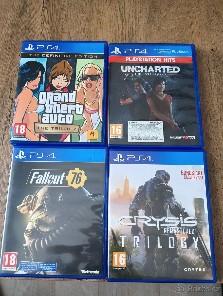 PS 4 hry