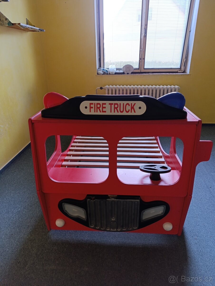 Dětská postel Hasiči
