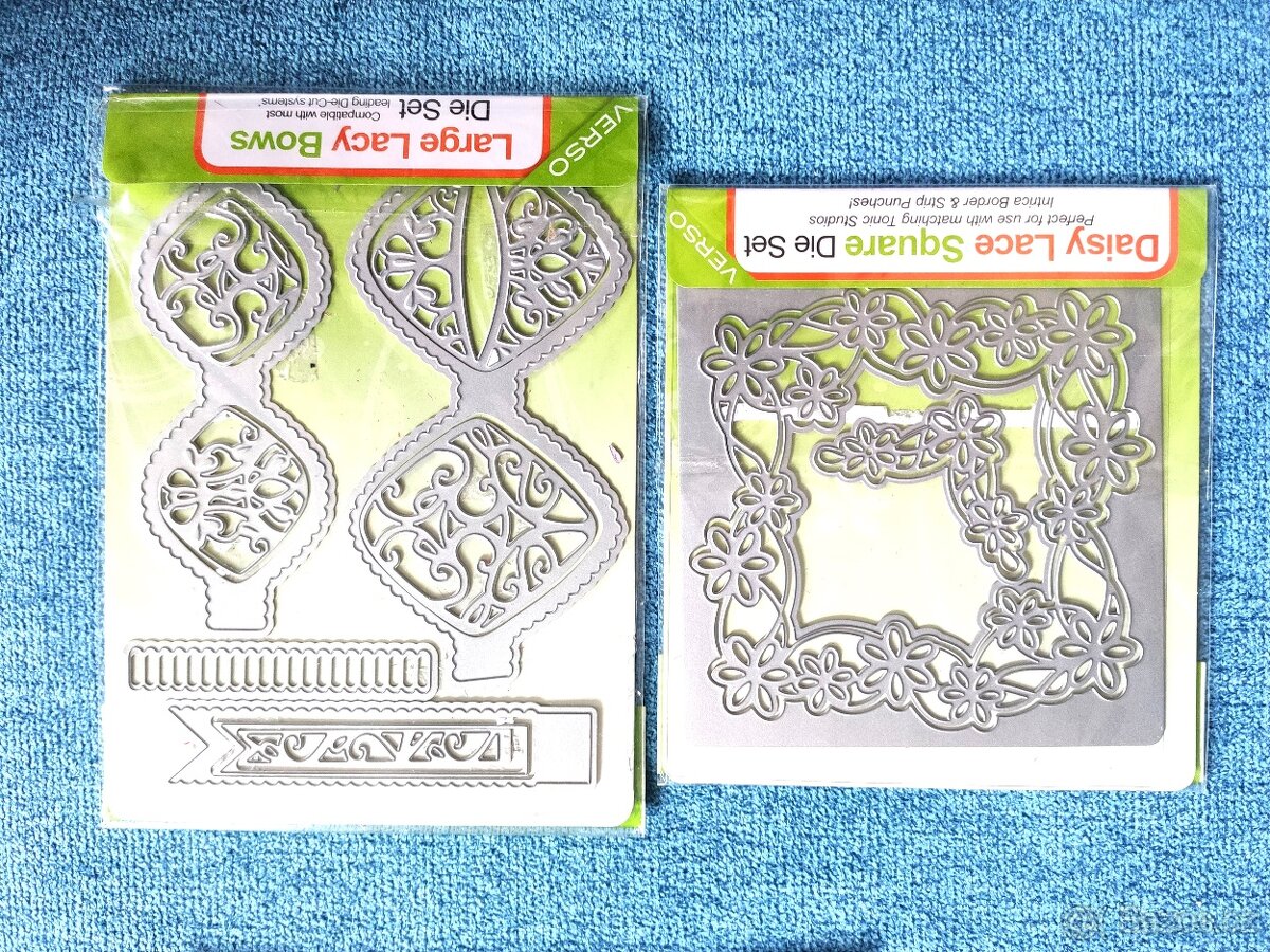 Kovové matrice pro vyřezávání vhodné pro scrapbooking