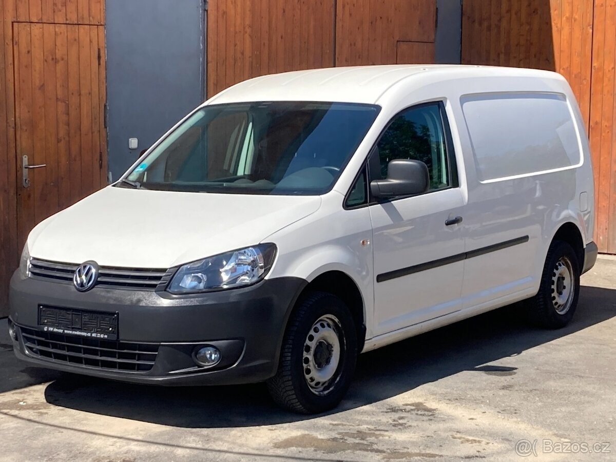 VOLKSWAGEN CADDY MAXI 1,6TDi VAN -DPH webasto,tažn