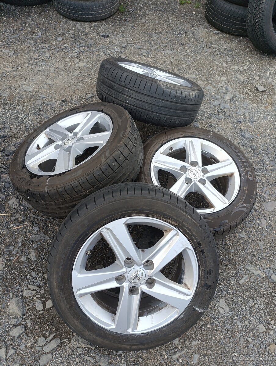 16" alu letni Toyota 205/55/16 5x114,3