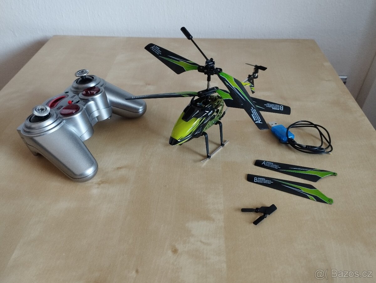 RC vrtulník WL Toys S929, zelená