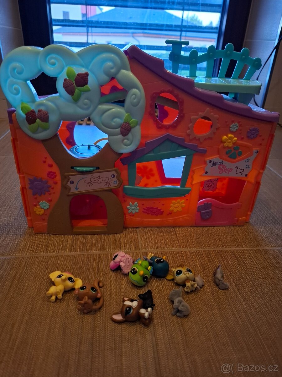 Littles Pet Shop domeček s figurkami