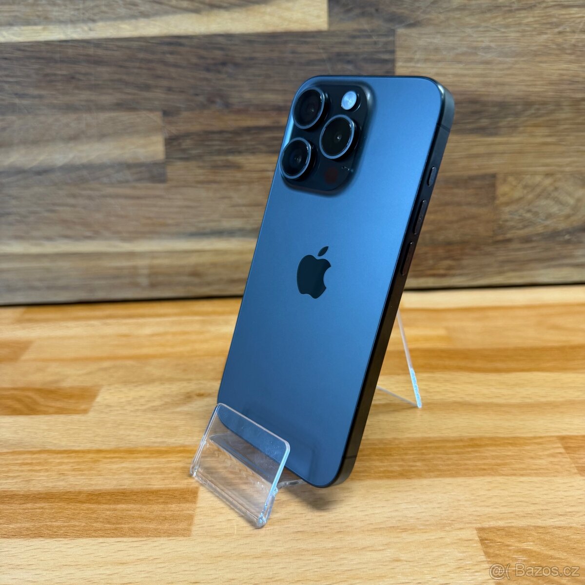 IPhone 15 Pro 128GB, modrý Titan, eSIM (rok záruka)