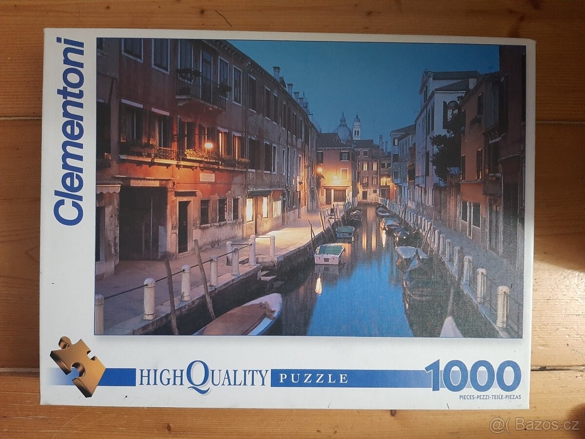 Puzzle Clementoni, Benátky, 1 000 dílků