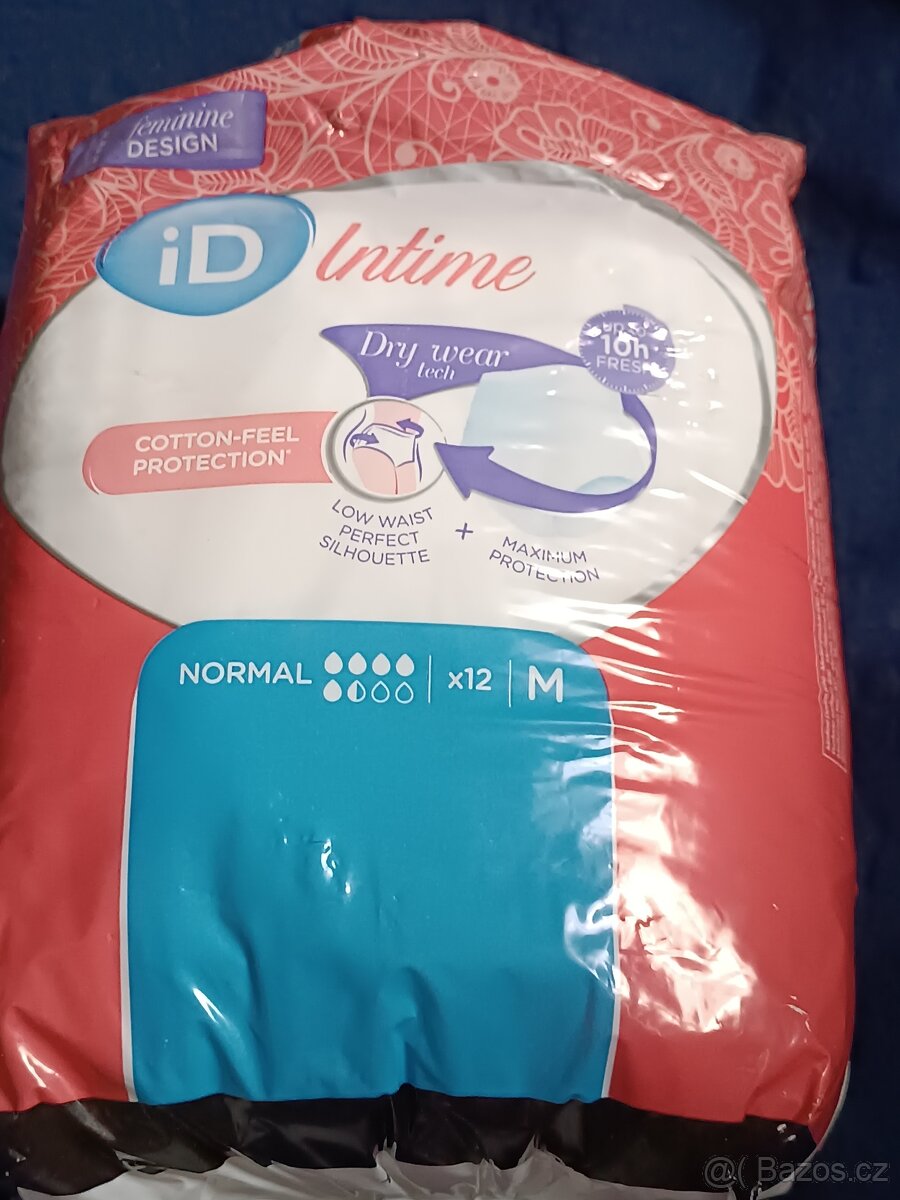 KALHOTKY ABSORPČNÍ ID PANTS INTIME MEDIUM NORMAL BOKY 80-120