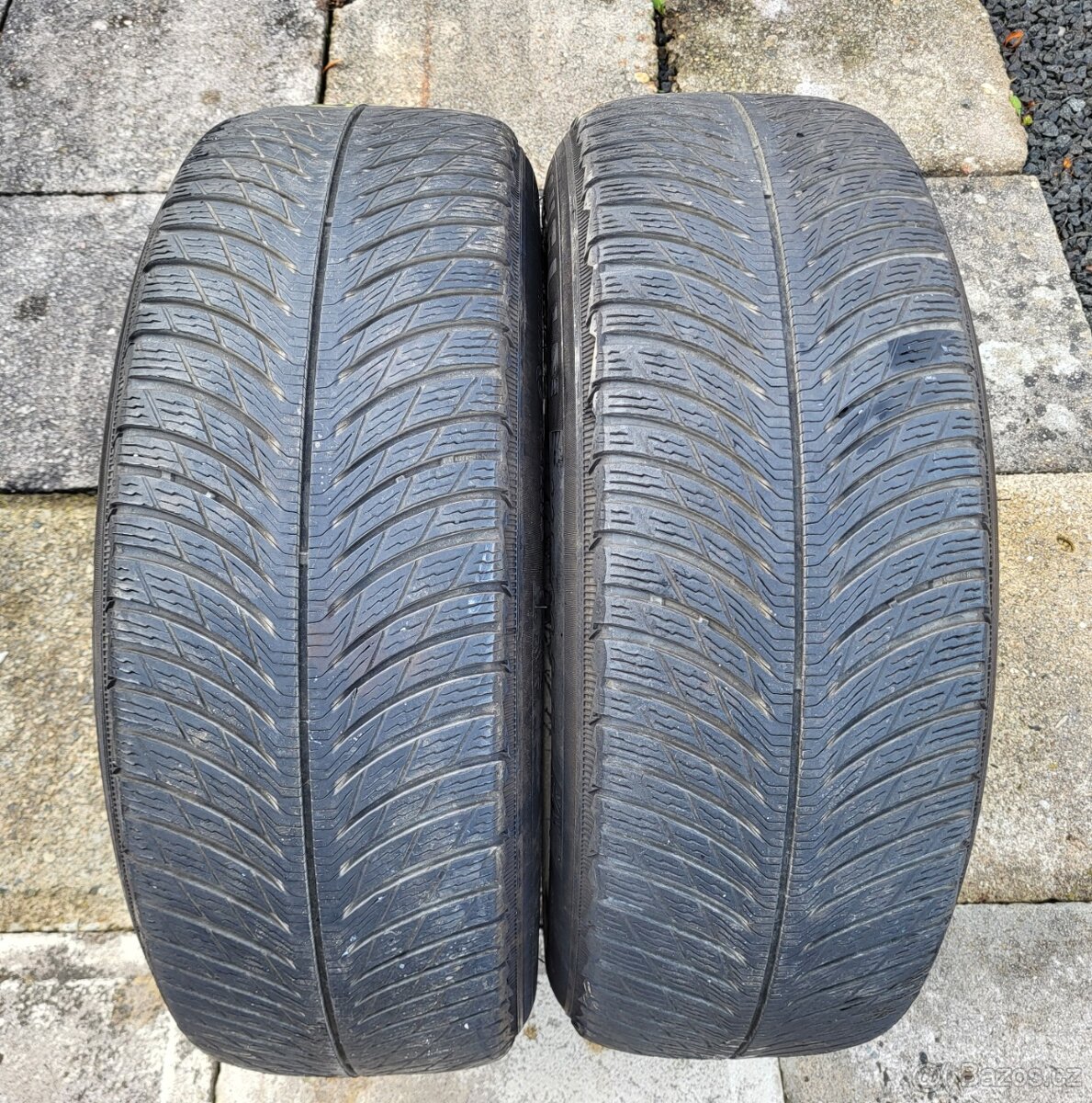2x 225/60R17 Michelin zimní pneu