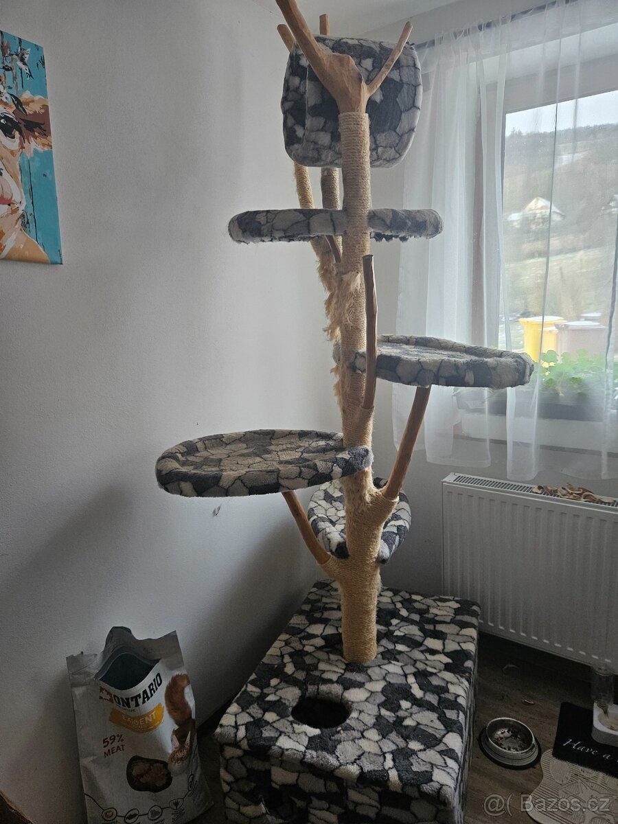 Kočičí strom, škrabadlo pro kočky