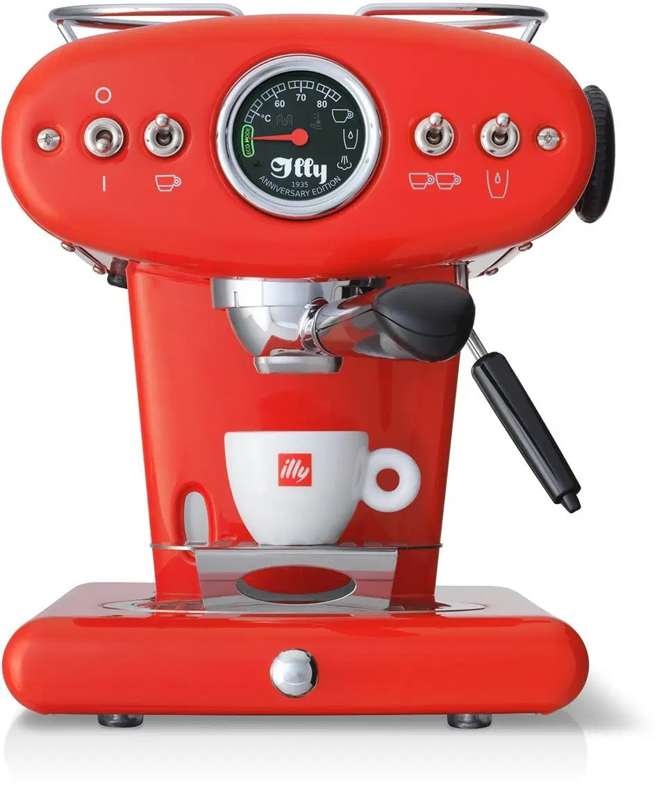 Illy X1 Anniversary červený