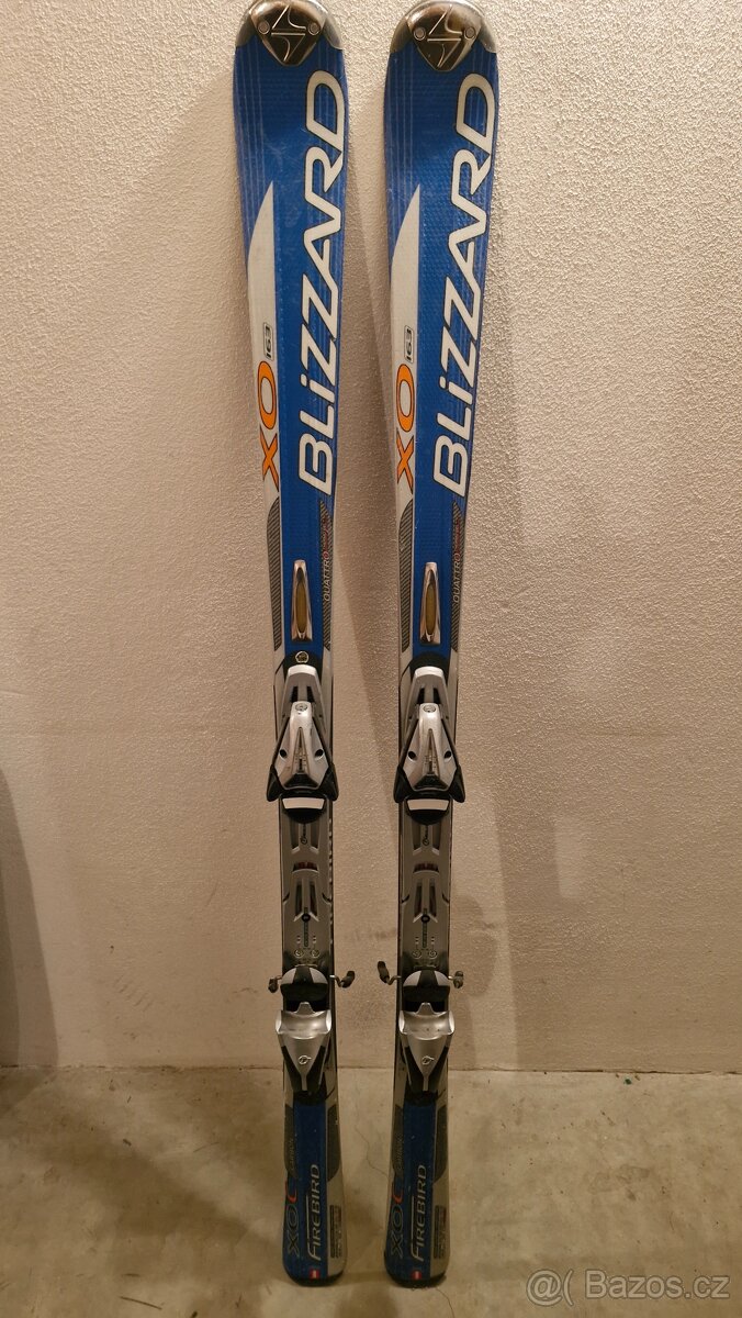 sjezdové lyže BLIZZARD, vel. 163 cm - staré, ale zachovalé