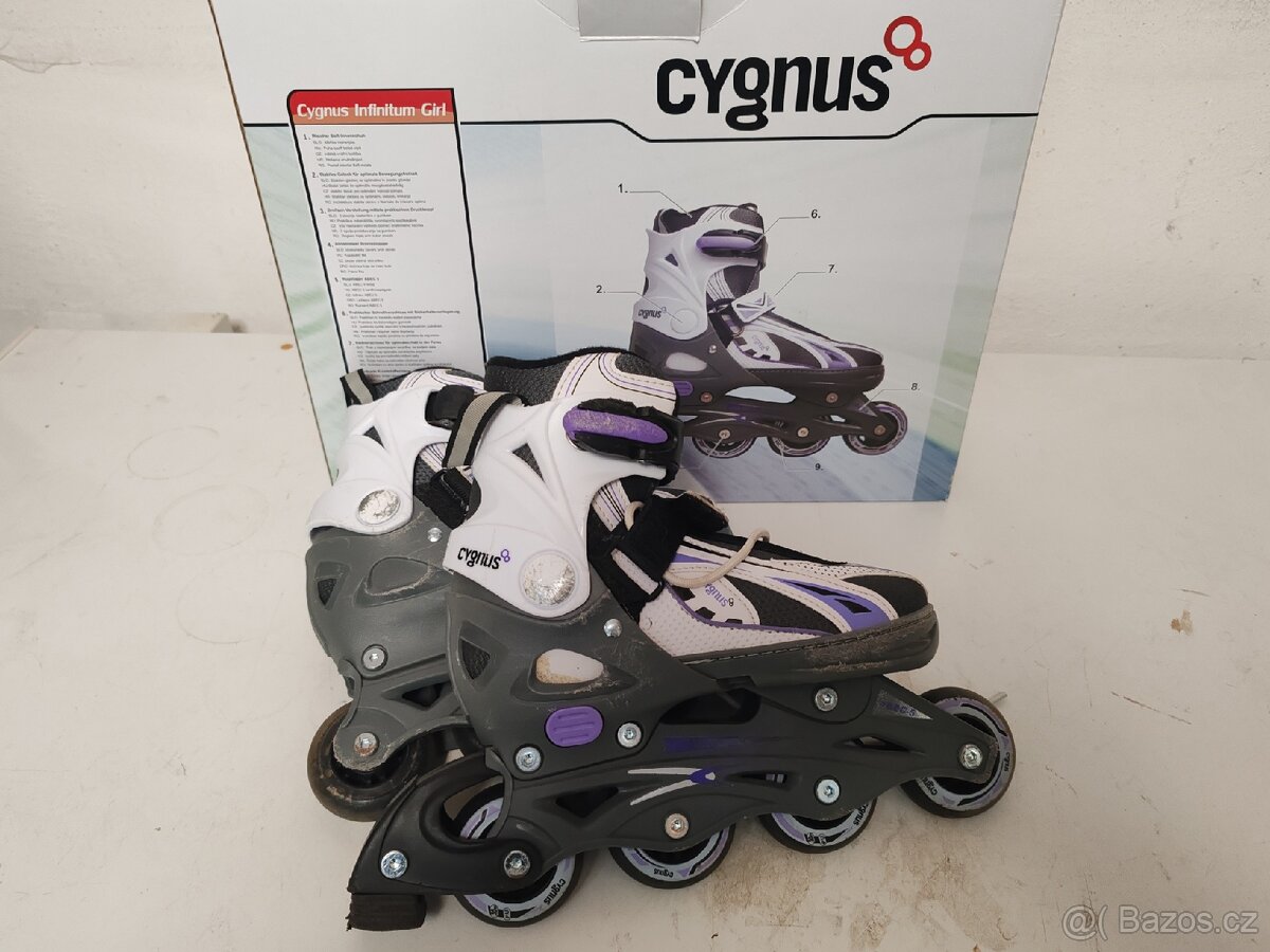 Dětské kolečkové brusle vel. 32-35