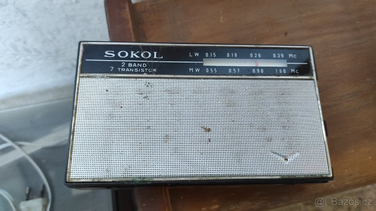Sokol transistor rádio
