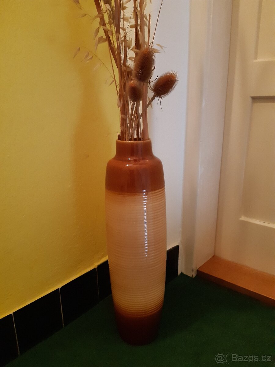 Keramická váza 60 cm vysoká