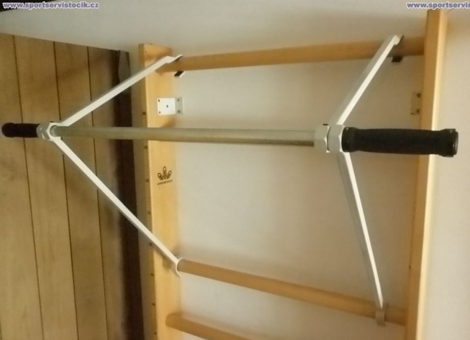 Apriori hrazda KLOUB, závěsá na žebřiny, tyč-rovná, ocel