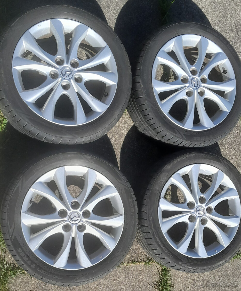 Alu kola 5x114,3 Mazda, letní