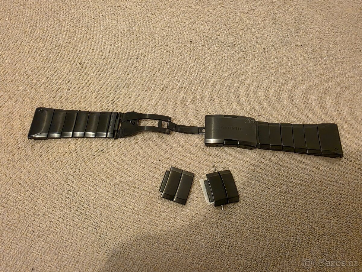 Garmin Quickfit 26 Titanový řemínek DLC Carbon Gray