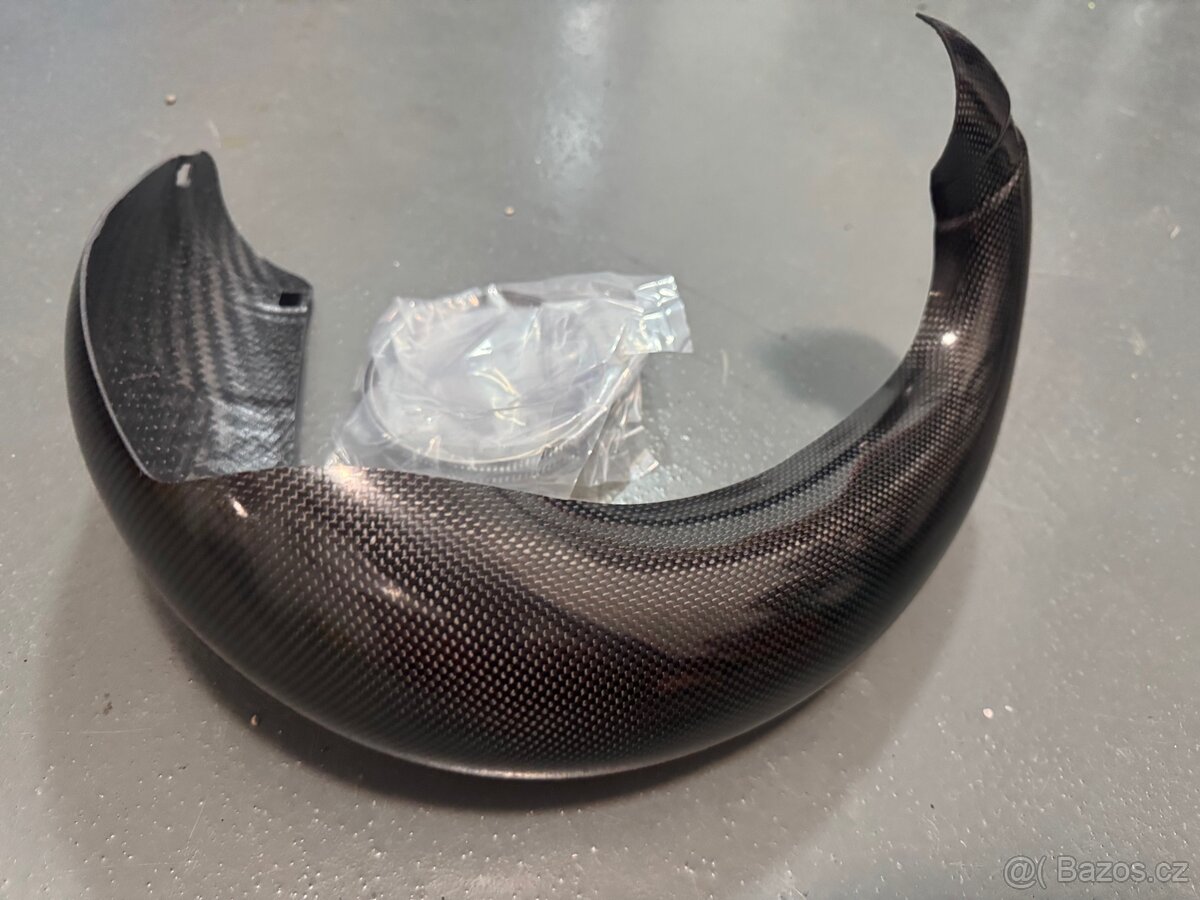 Carbon ochrana výfuku KTM SX 250