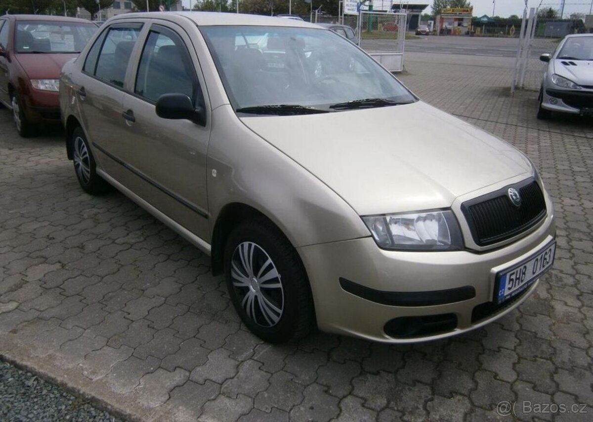 Škoda Fabia 1.4i 55kw,CZ,serviska benzín manuál 55 kw