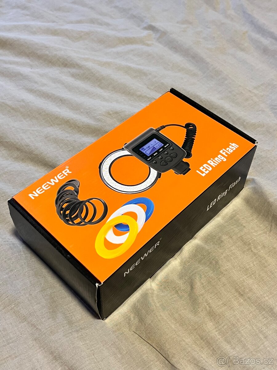 LED ring flash (zablesk kulaty) neewer