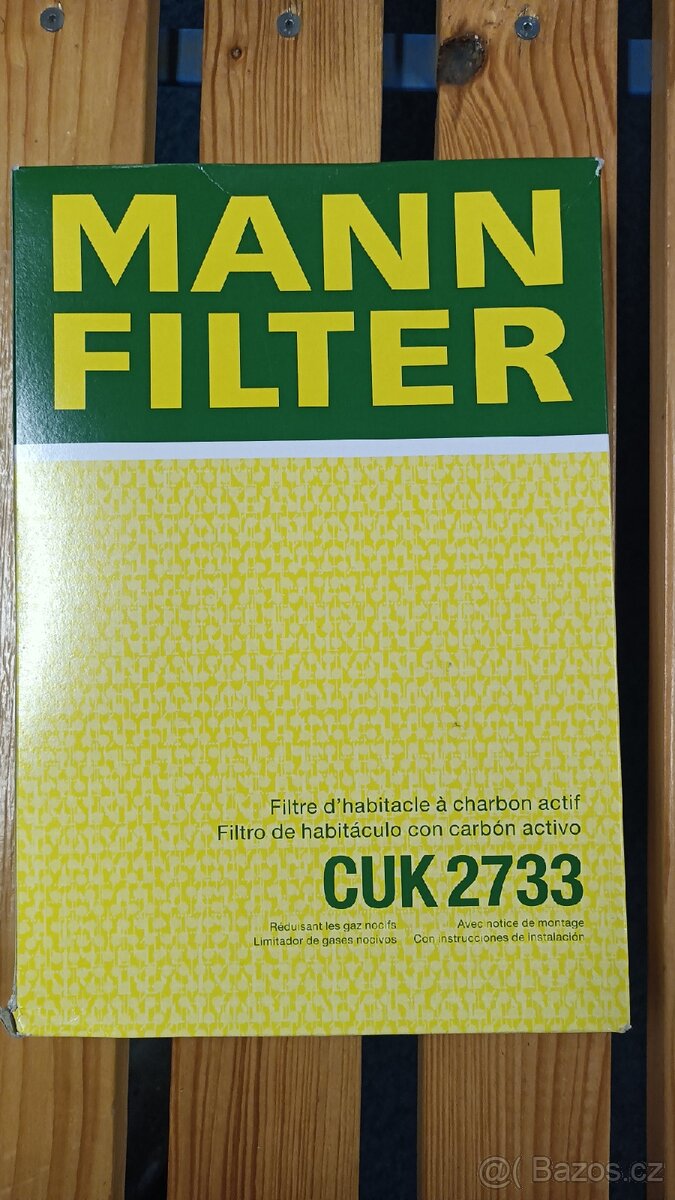 Kabinový filtr Mann CUK 2733