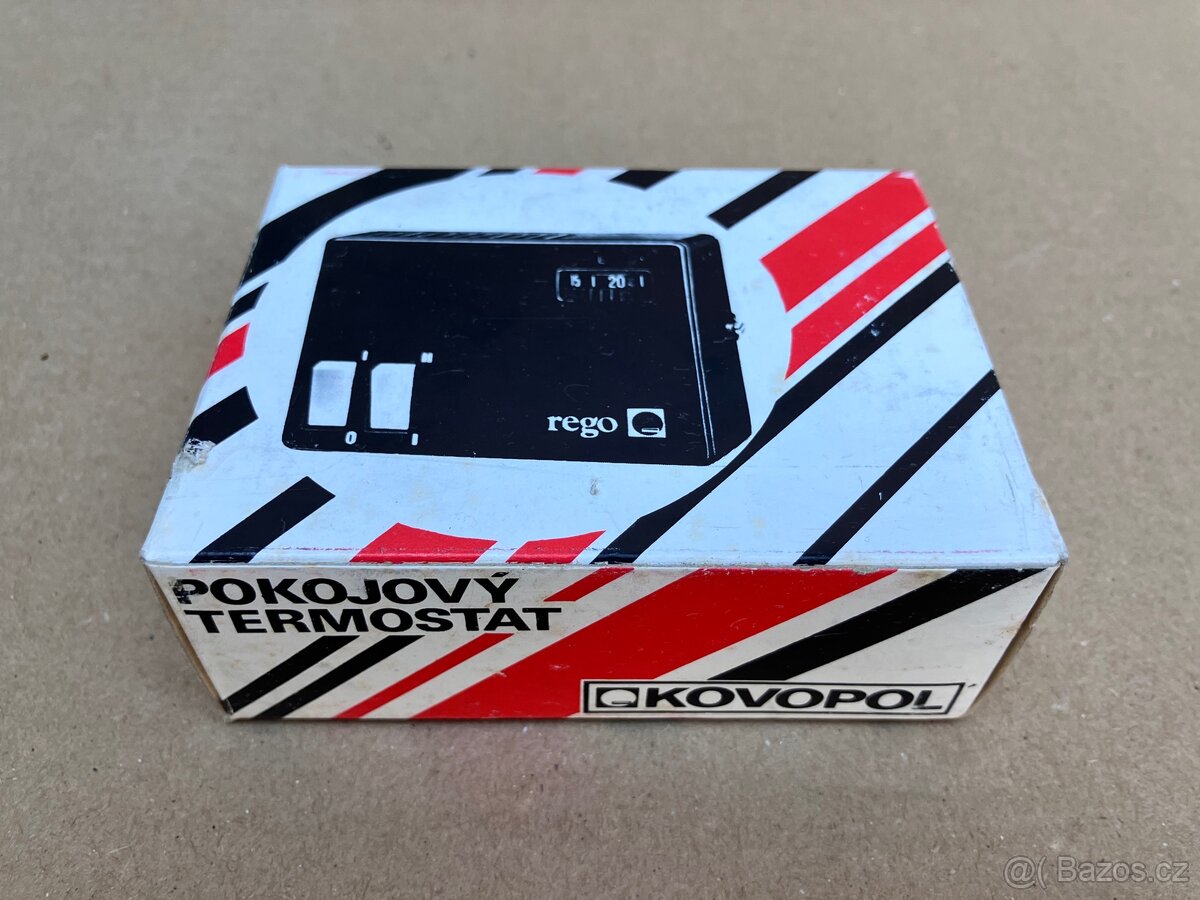 Pokojový termostat rego, typ 972 02