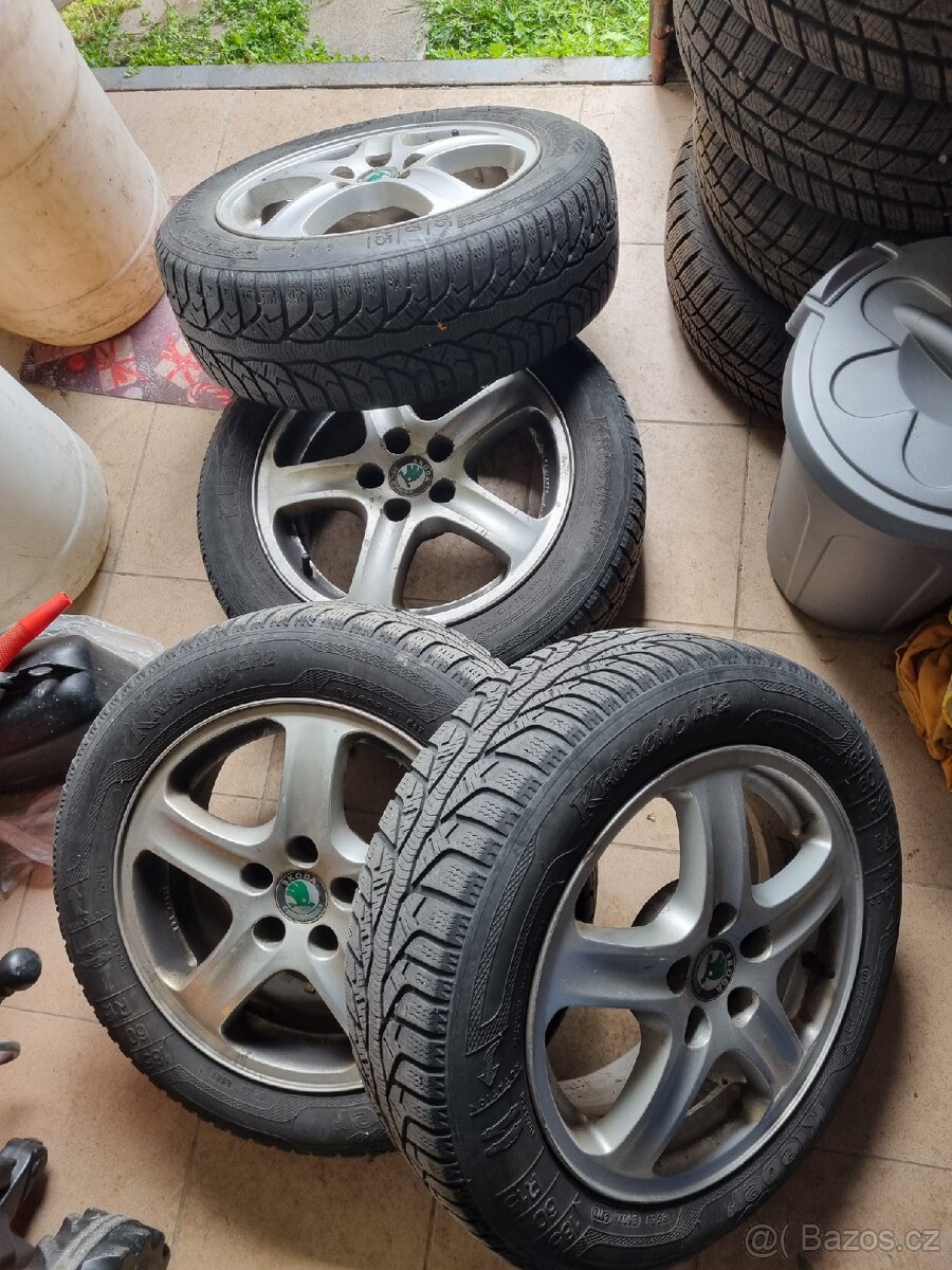 Alu kola Škoda Rapid R15