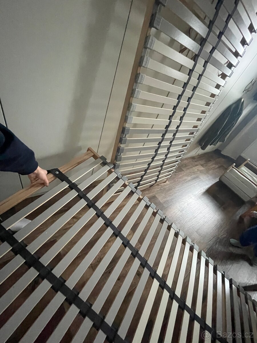 2x lamelový rošt 90x200cm lonset ikea