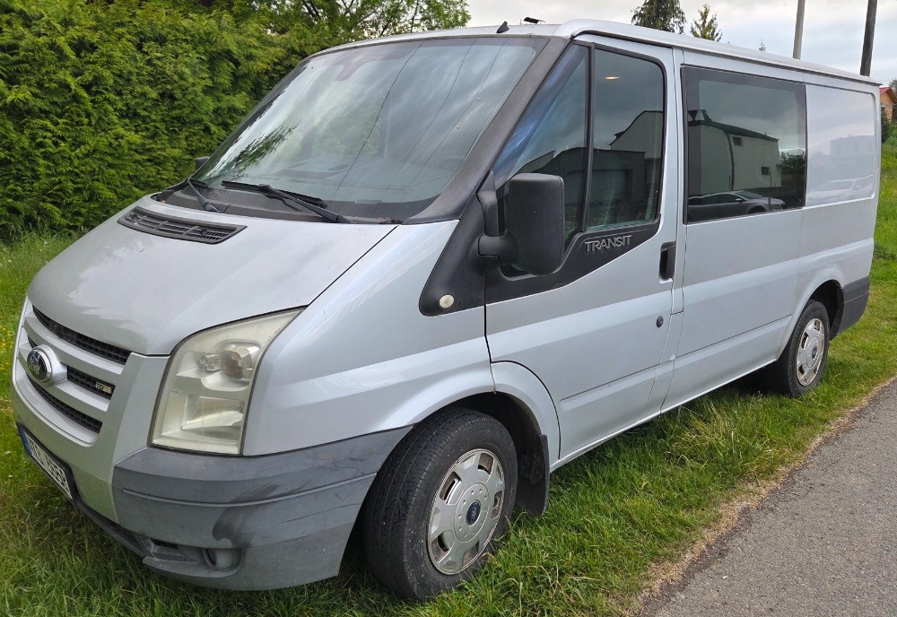 Ford Transit, 6 míst, 2007, původ ČR, 252 tkm