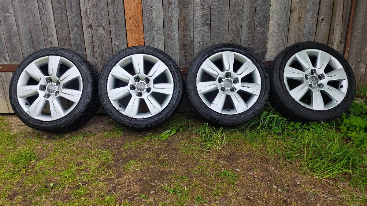 Sada ALU kol Audi 5x112 r17