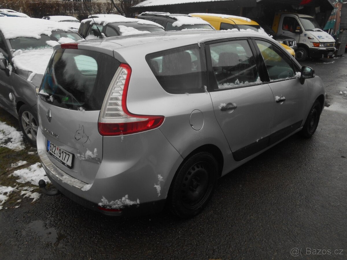 renault gran scenik rok 2011 1,5 dci 78kw 4x el okna digi kl
