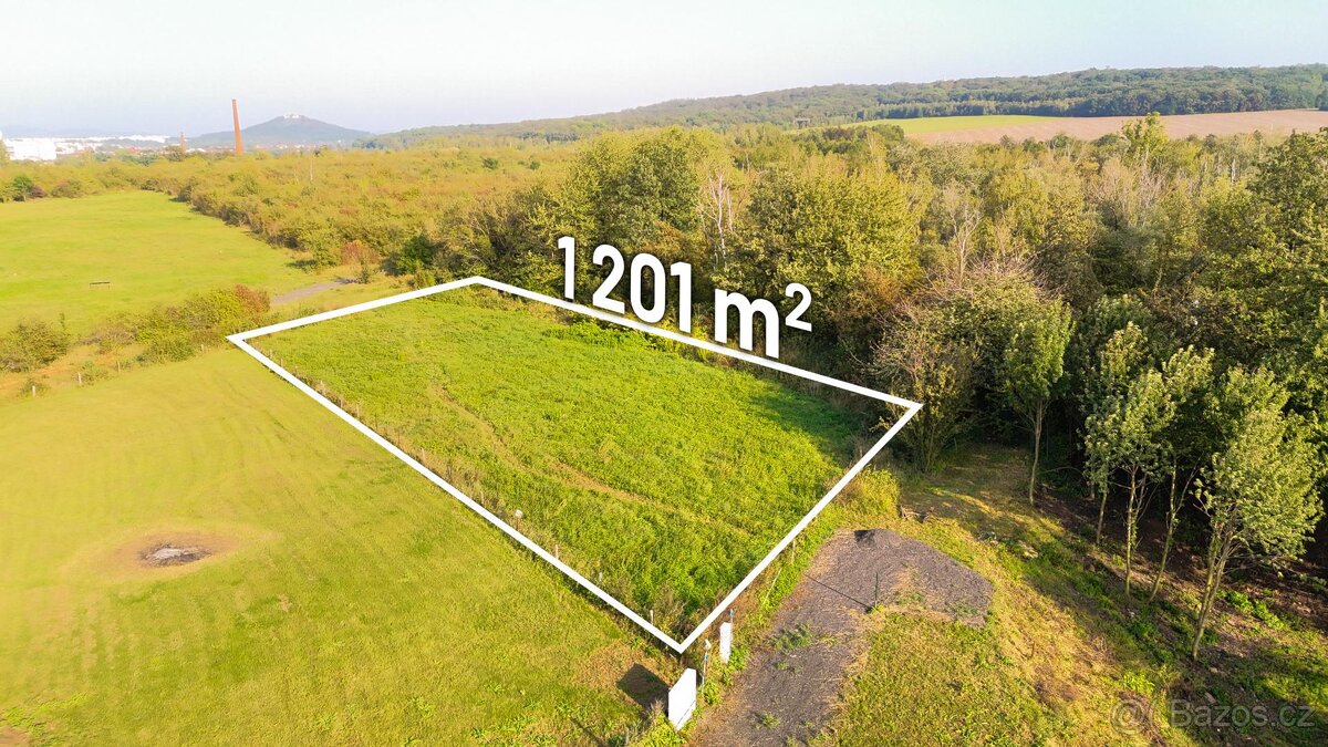 Prodej stavebního pozemku 1201 m2