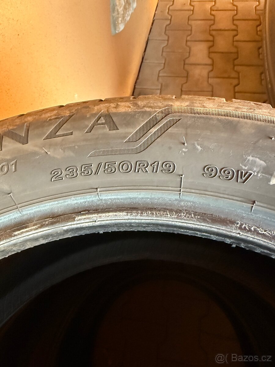Letní pneumatiky pneu Bridgestone 235/50 R19