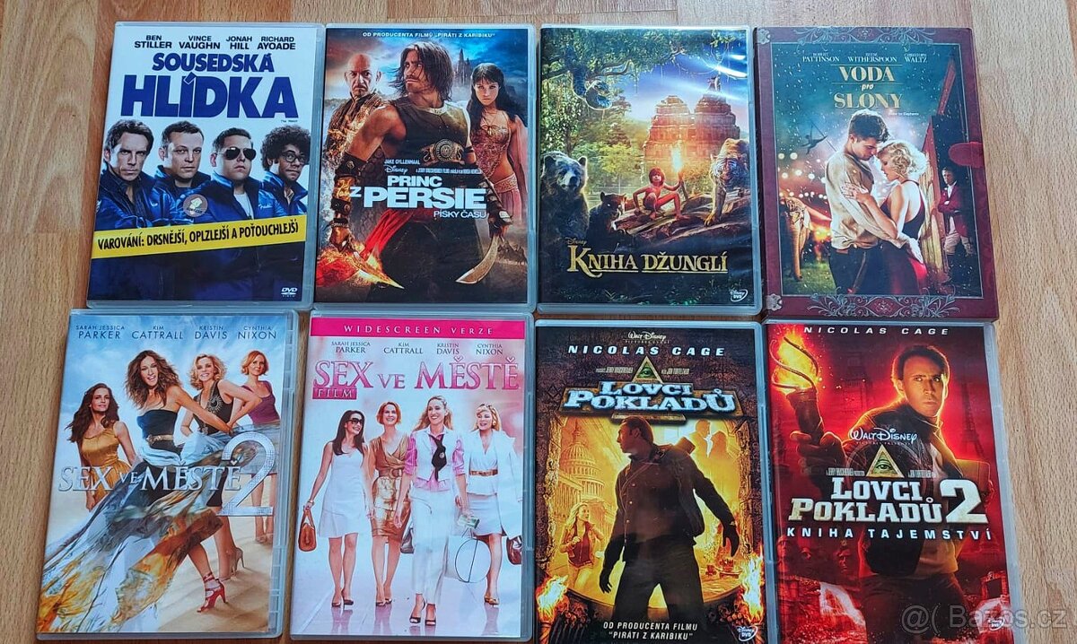 DVD FILMY KUS 25KČ