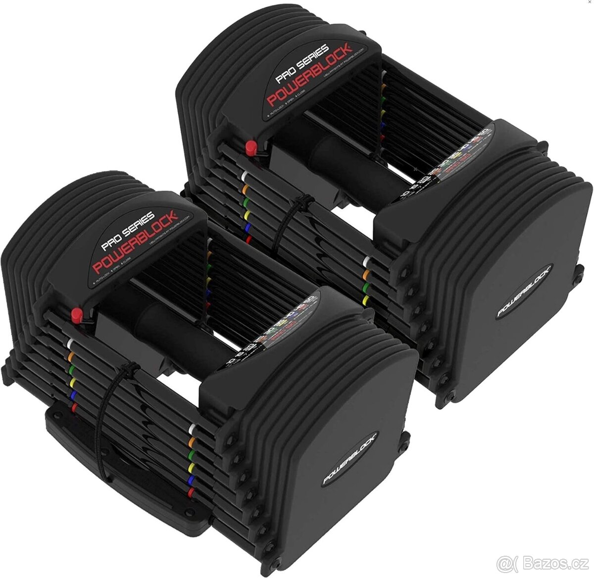Prodám činky Power Block PowerBlock Pro EXP
