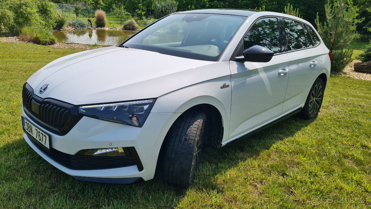 Prodám Škoda Scala 1,5 TSi 110 kW Monte Carlo